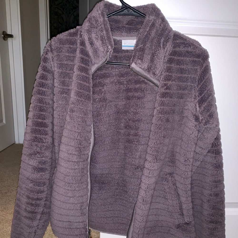 Columbia Fuzzy Zip Up